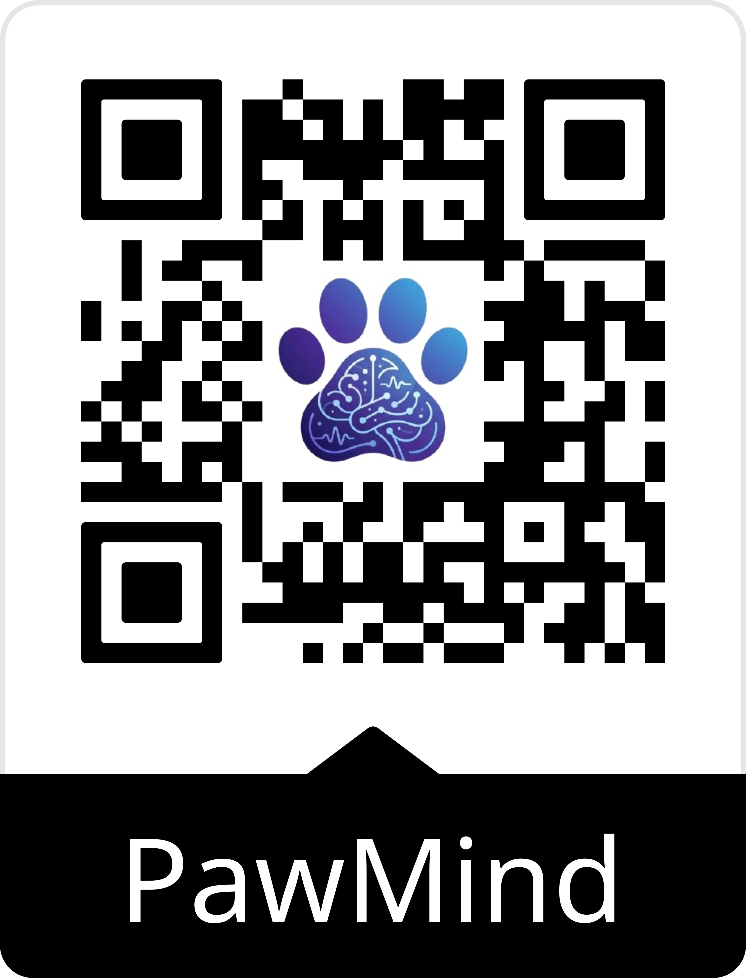 QR code to download and test PawMind on TestFlight